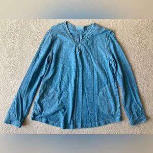 Wrap London hemp/organic cotton blend top